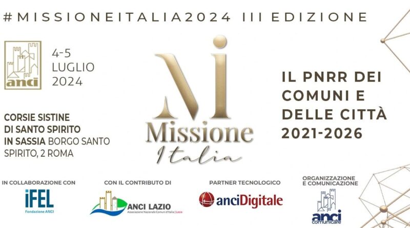 Missione Italia 2024 ANCI PNRR